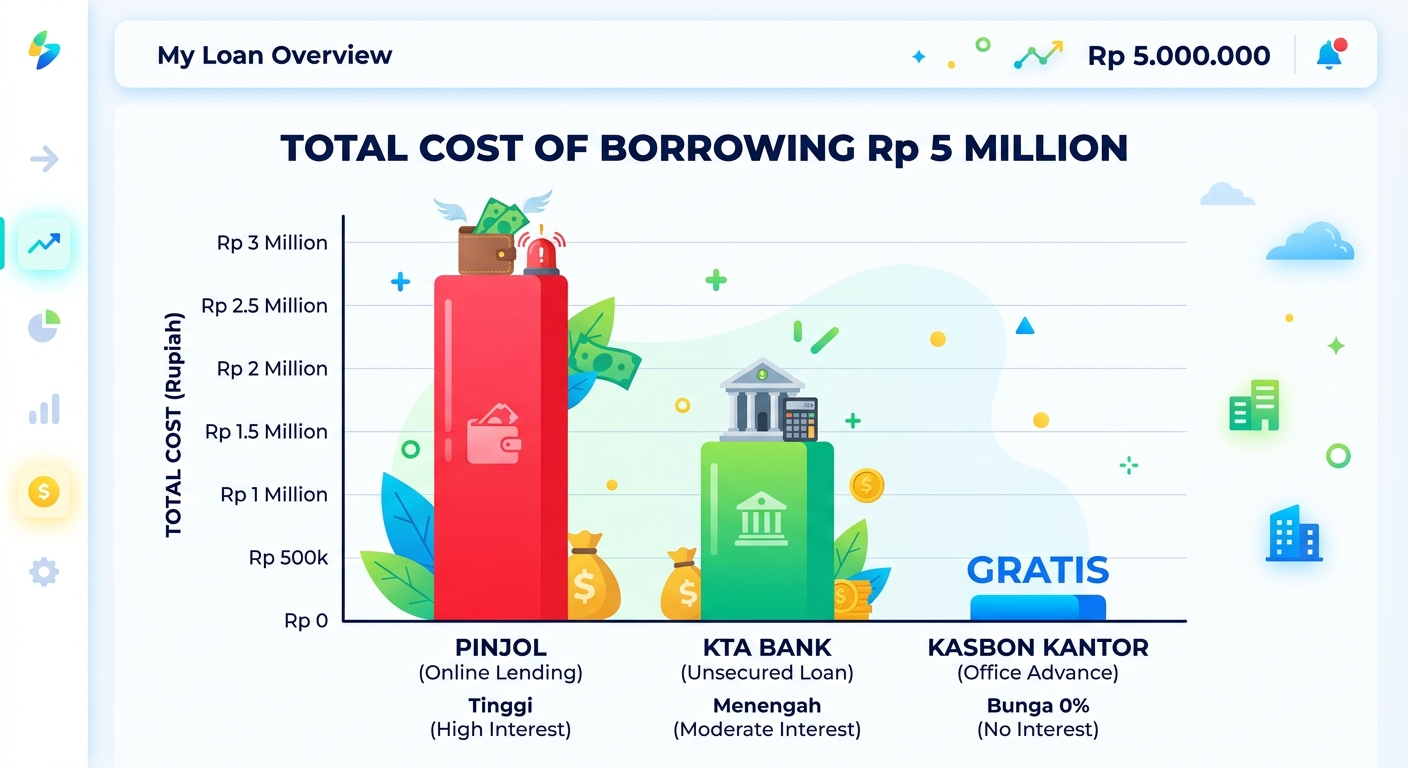 KTA vs pinjol vs kasbon kantor