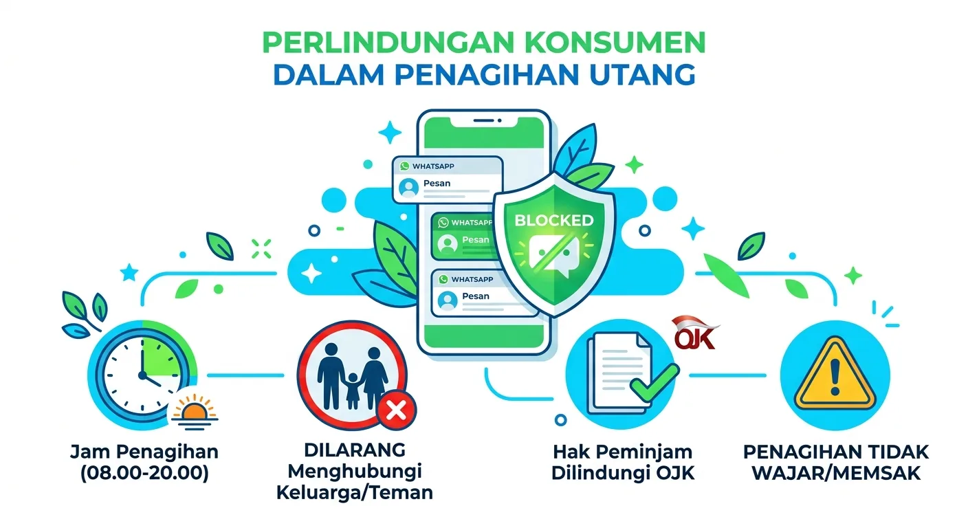 hak peminjam pinjol saat ditagih